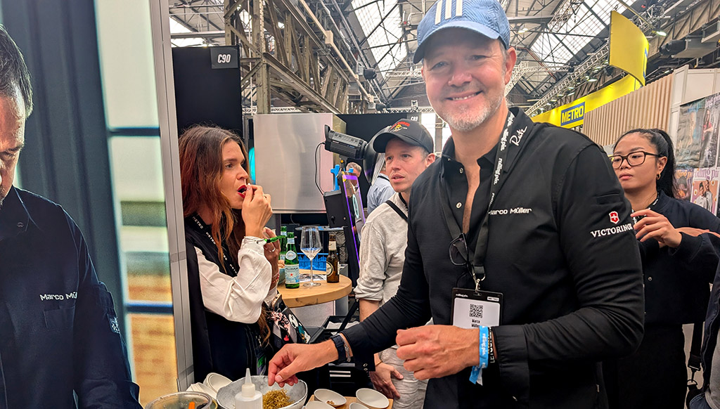 Auch auf der Rolling Pin.Convention: Marco Müller-Rutz aus Berlin. Foto: Carola Faber