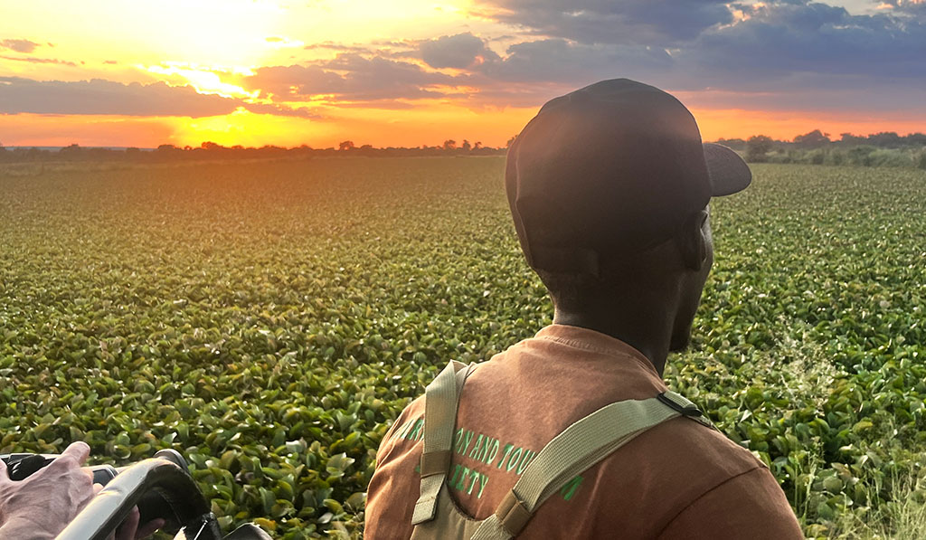 Unterwegs mit dem Guide durch den Nationalpark. Foto: Jochen Hägele