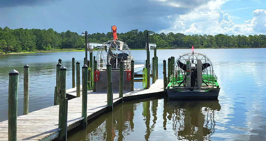 Mit dem Airboat in die Sümpfe. Foto: Christian Euler