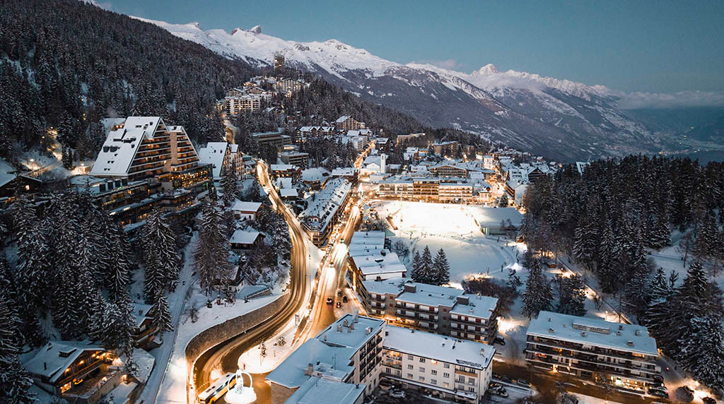 Crans-Montana - Bestlage in den Walliser Alpen. Foto: Patrick Guller