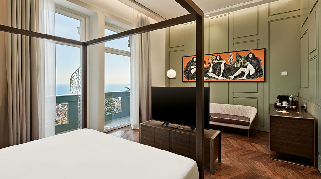 Suite im de Bonart Naples. Foto: Hilton Curio Collection
