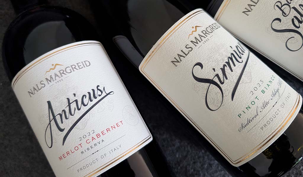 Verschiedene Weine des Weinguts. Foto: Carola Faber