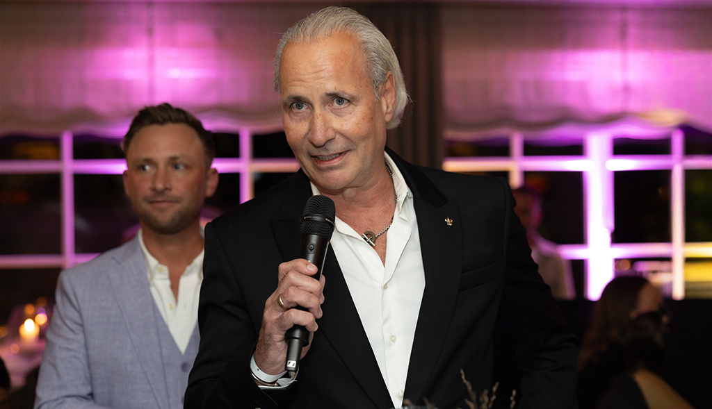Holger Bodendorg bei der Eröffnungsveranstaltung im Severin*s Resort & Spa. Foto: Axel Steinbach