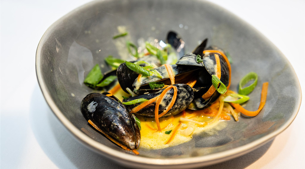 Bei der Eröffnungsveranstaltung: Miesmuscheln. Foto: Axel Steinbach