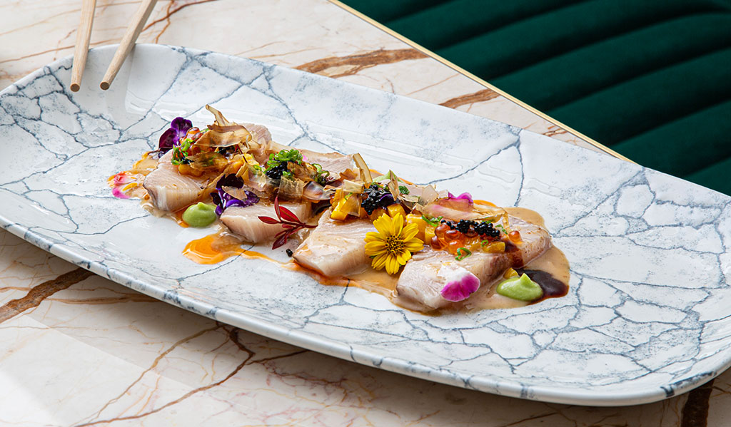 Fischgericht im Namikaze Restaurant & Bar. Foto: Radisson Collection Resort Galle
