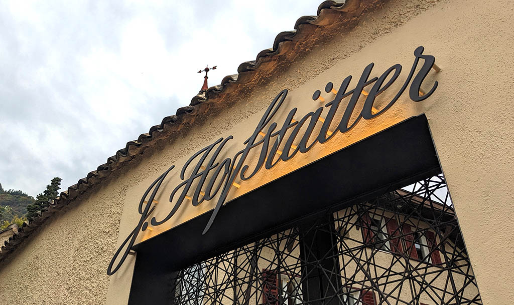 Das Weingut J. Hofstätter in Tramin. Foto: Carola Faber