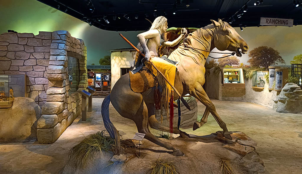 Auch die Siedlungsgeschichte wird in einem Teil des Museums dargestellt. Foto: Michael Schabacker