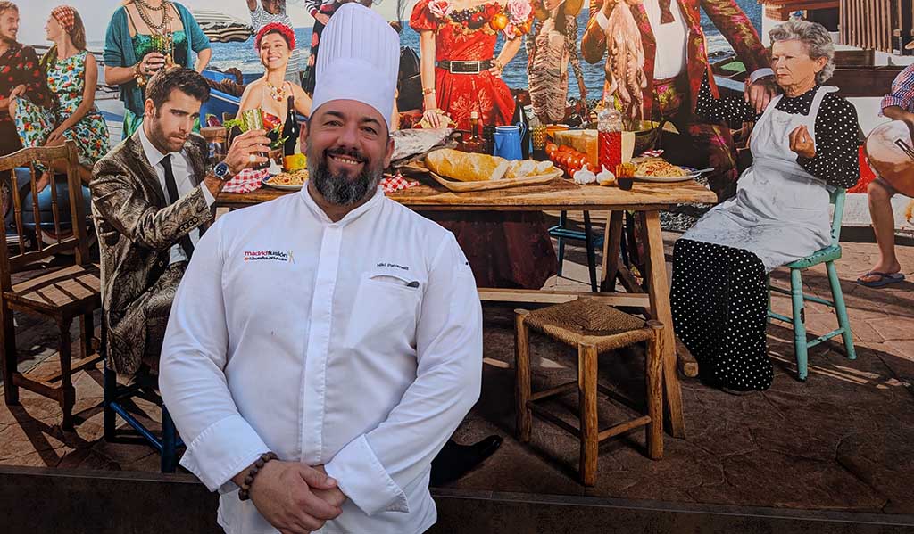 Chefkoch Niki Pavanelli. Foto: Carola Faber