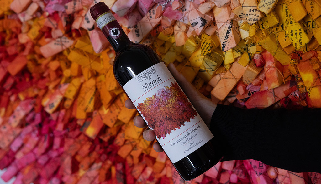 Künstlerwein Casanuova di Nittardi Vigna Doghessa 2023. Foto: Lars Wiedemann