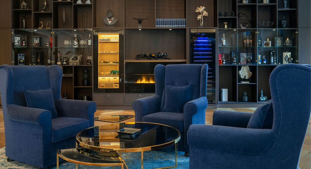 Die JW Cigar Lounge. Foto: Marriott International