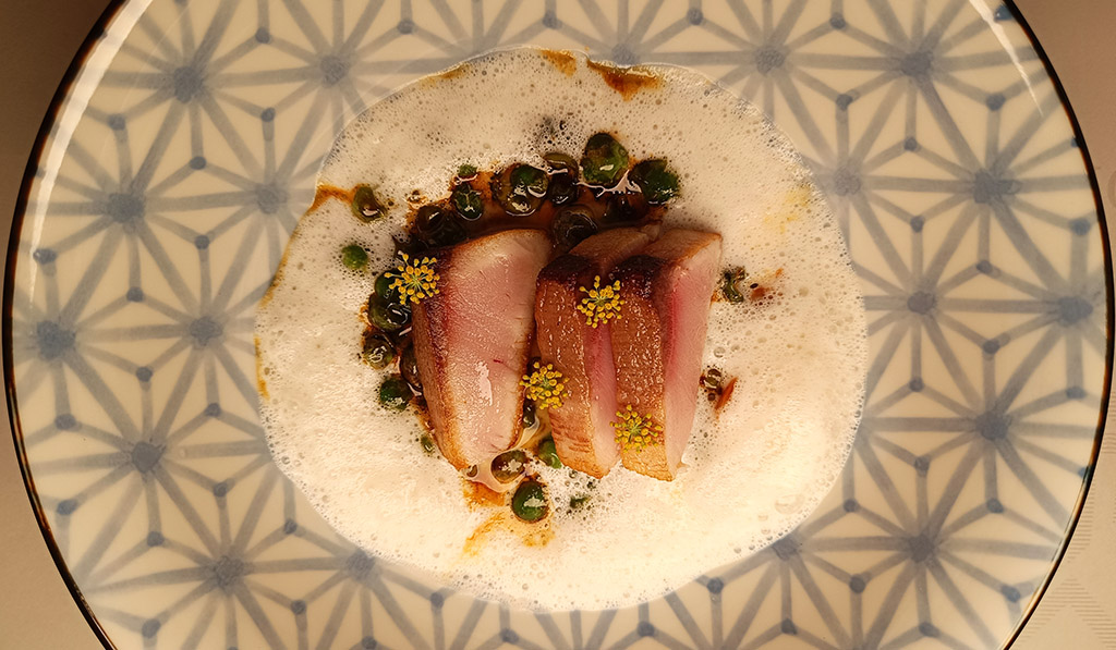 Hamachi Yellowtail: Gelbschwanzmakrele. Foto: Michael Schabacker
