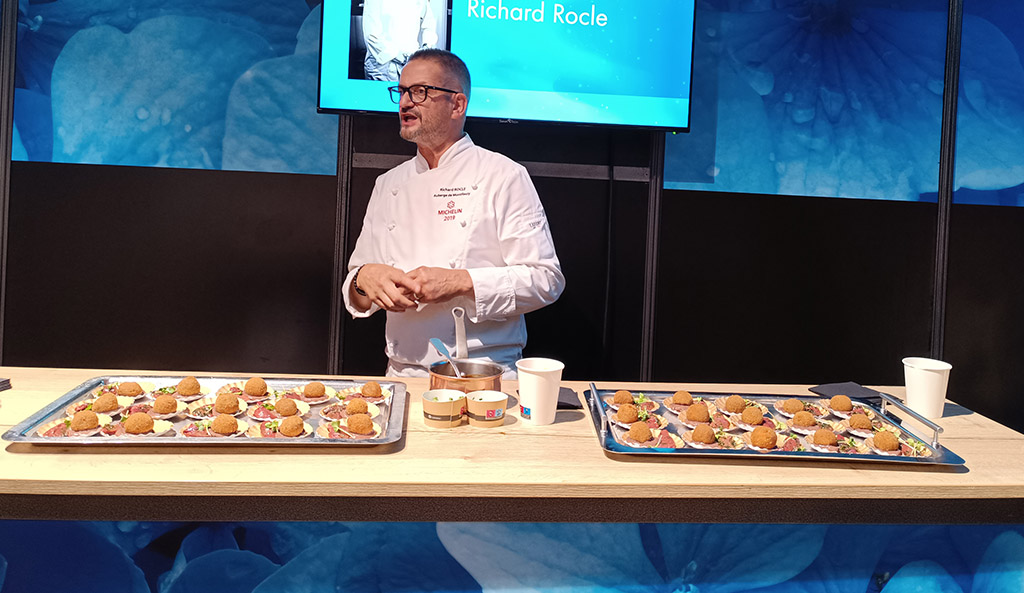 Richard Rocle während des Festivals in Valence. Foto: Michael Schabacker