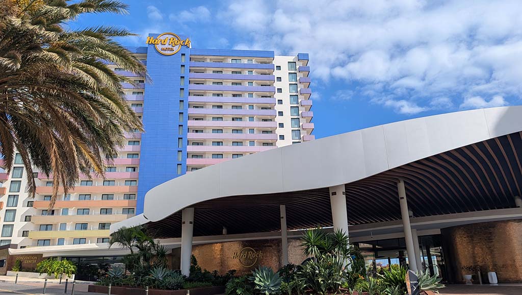 Das Hard Rock Hotel Tenerife. Foto: Carola Faber