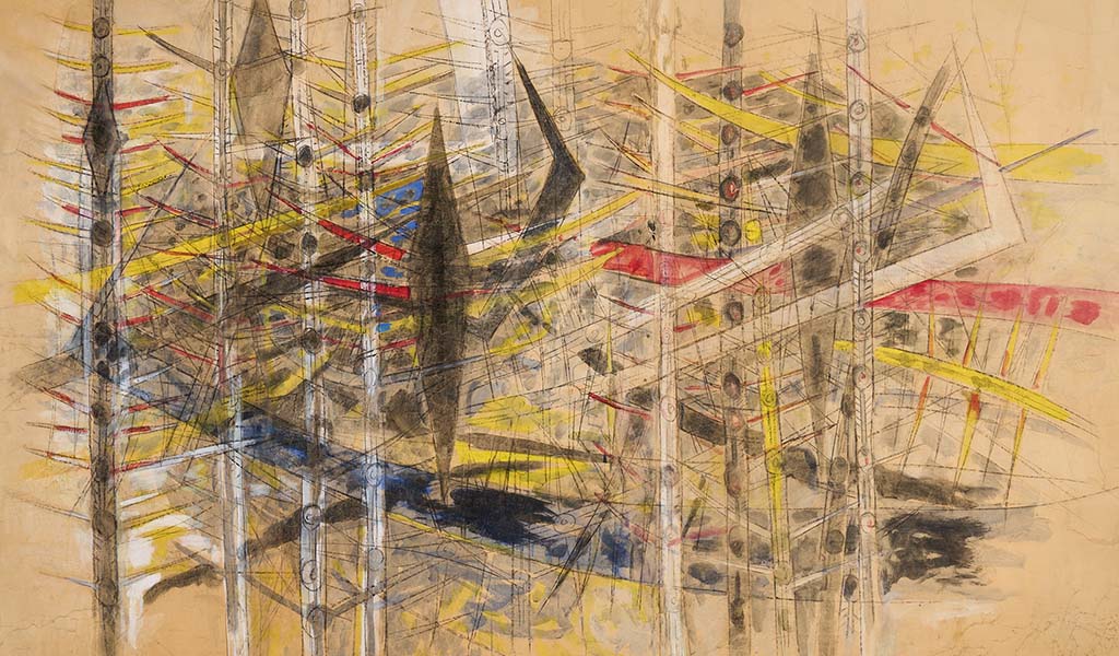 Wifredo Lam. Untitled, 1958. Foto: Succession Wifredo Lam, ADAGP, Paris / ARS, New York 2025