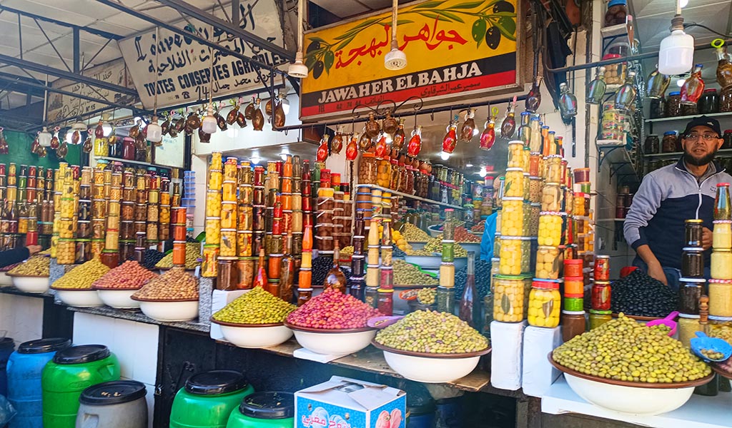Etwa 35.000 Geschäfte befinden sich in der Medina Marrakeschs. Foto: Michael Schabacker