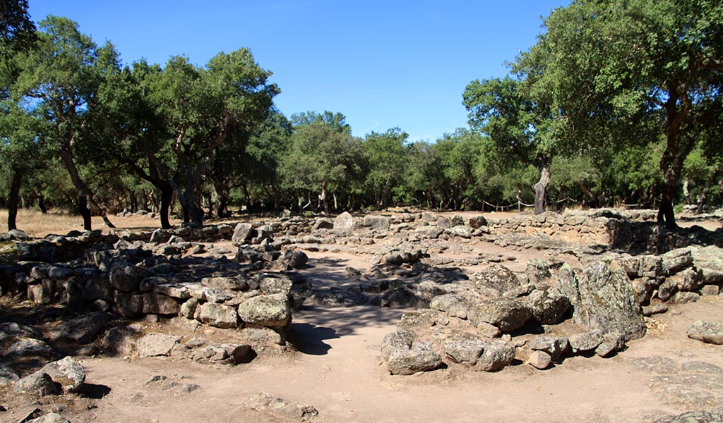 Die archäologische Stätte Su Romanzesu. Foto: Ellen Spielmann