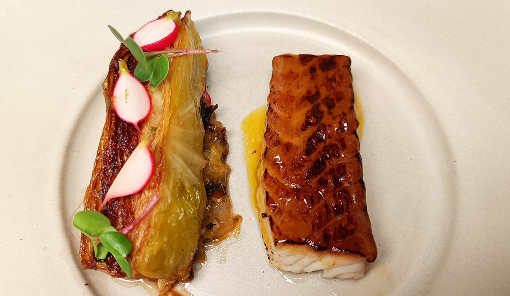 Gang „Aal mit Frühkraut“. Foto: Michael Schabacker