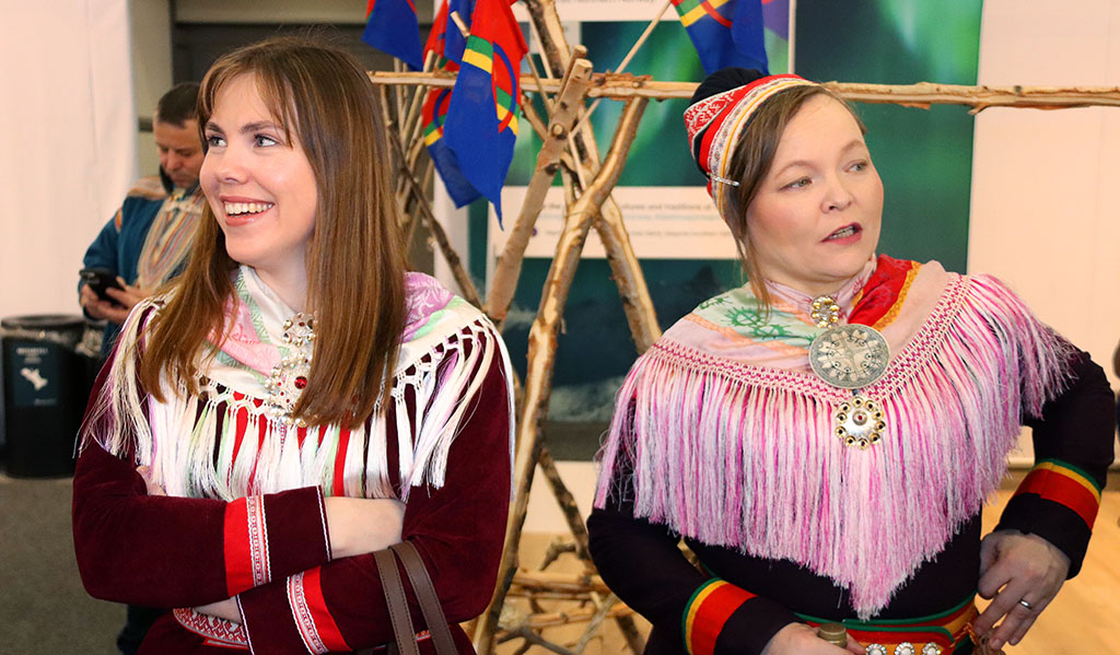 Vertreter Nordnorwegens in landestypischer Kleidung. Foto: Ellen Spielmann