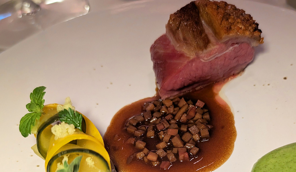 Gericht Limousin-Lamm. Foto: Carola Faber