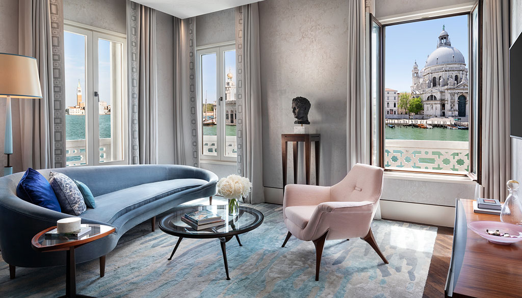 Eine Suite mit Blick auf den Kanal. Foto: Marriott International