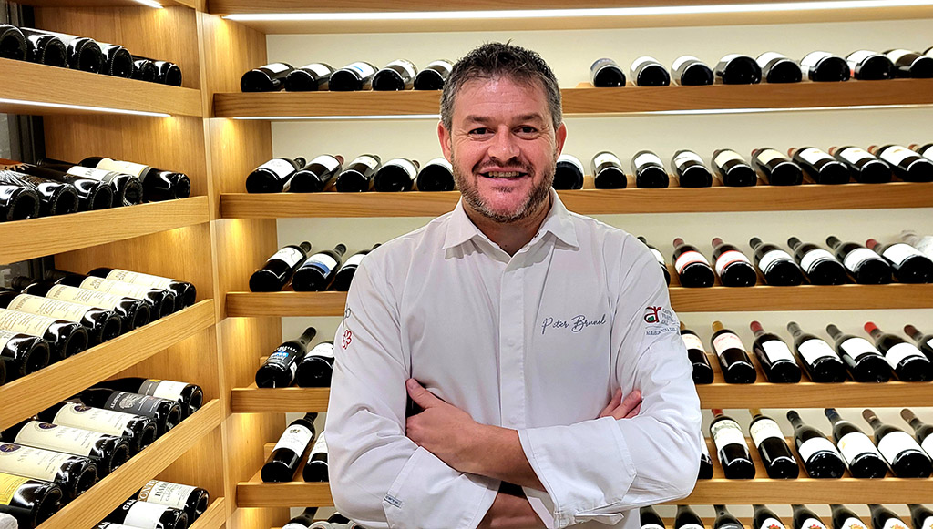 Küchenchef Peter Brunel. Foto: Christian Euler