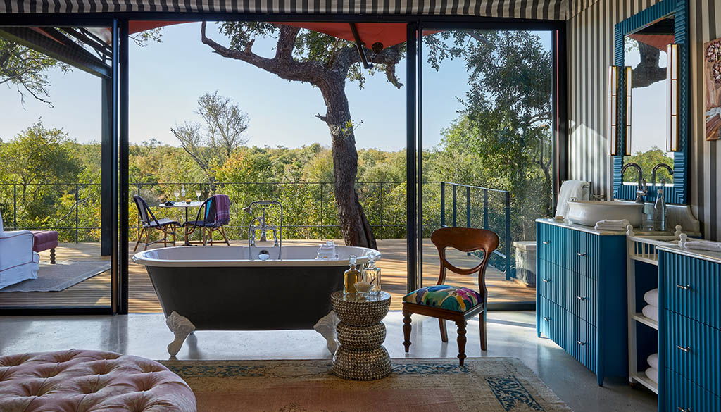 Badezimmer mit Ausblick. Foto: The Royal Portfolio