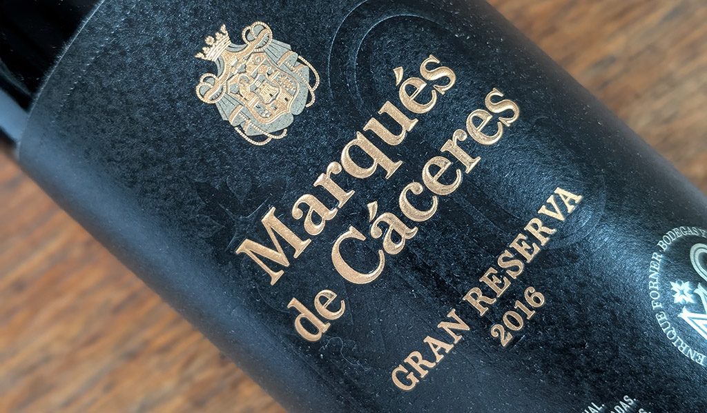 Der Marqués de Cáceres Gran Reserva 2016. Foto: Carola Faber