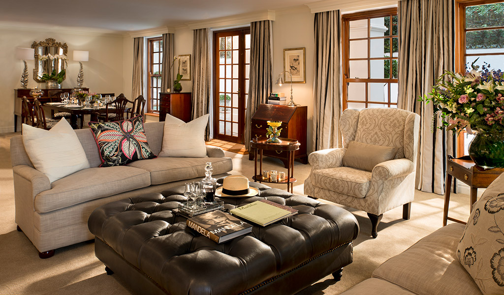 Ein Villenbeispiel des Boutique Hotels. Foto: The Cellars Hohenort