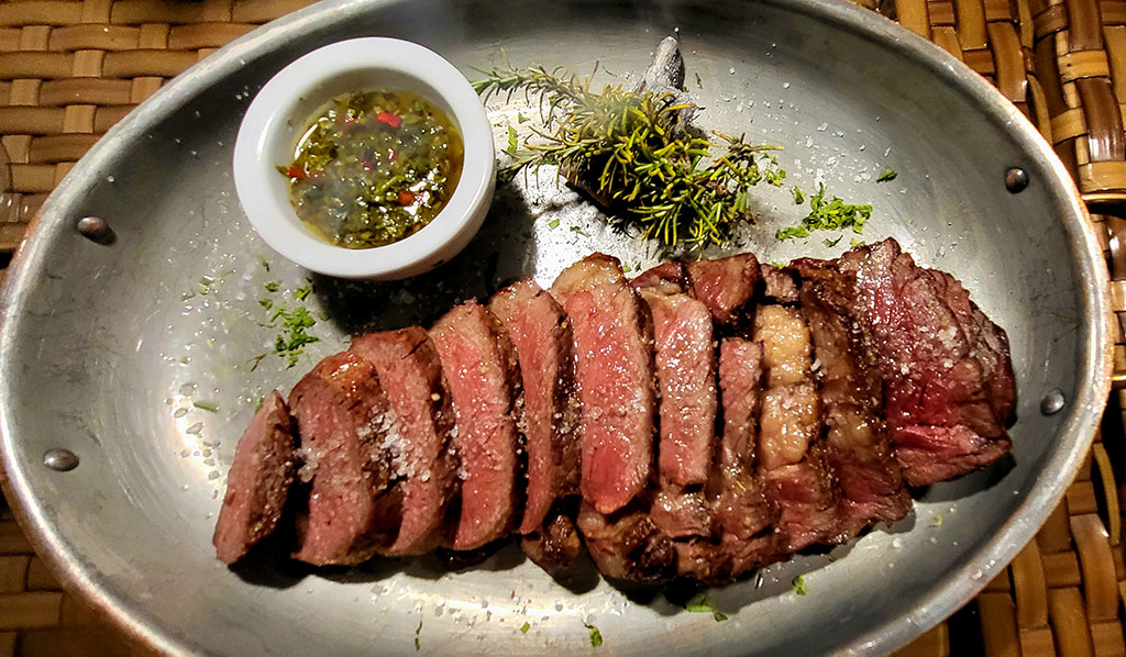 Argentinisches Entrecôte. Foto: Christian Euler