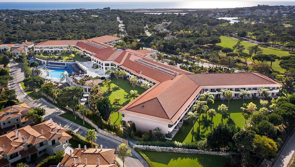 Luftaufnahme des Hotels. Foto: Wyndham Hotels