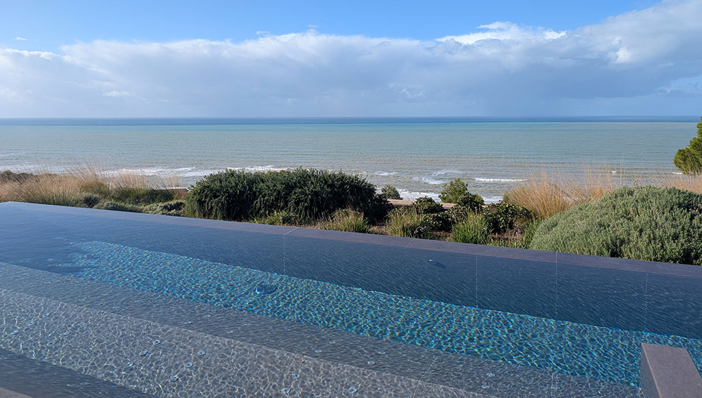 Thalassowhirlpool des Hotels. Foto: Carola Faber