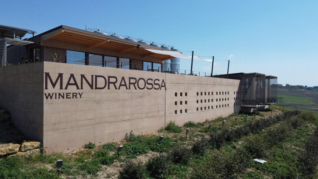 Das Weingut Mandrarossa. Foto: Mandrarossa