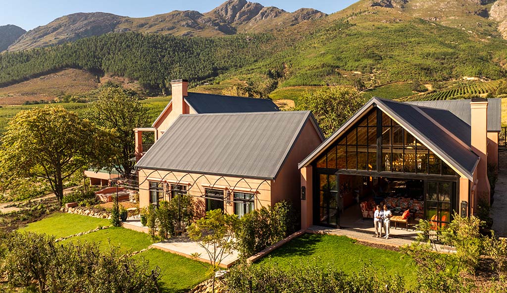 Franschoek House beherbergt bis zu zwölf Gäste. Foto: The Royal Portfolio