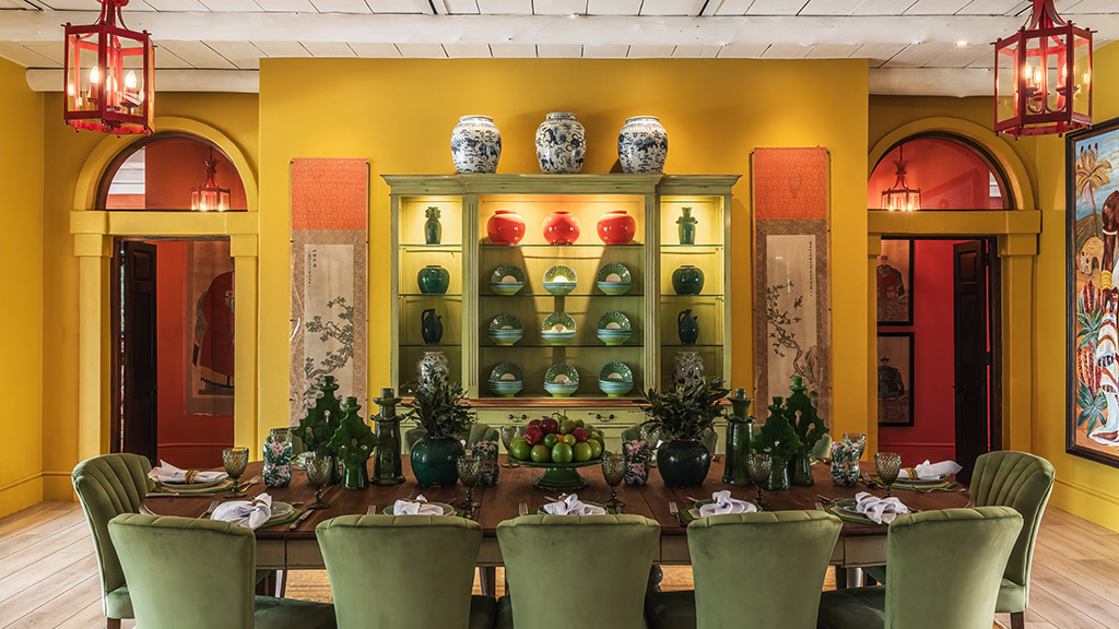 Der Dining Room im Africa House. Foto: The Royal Portfolio