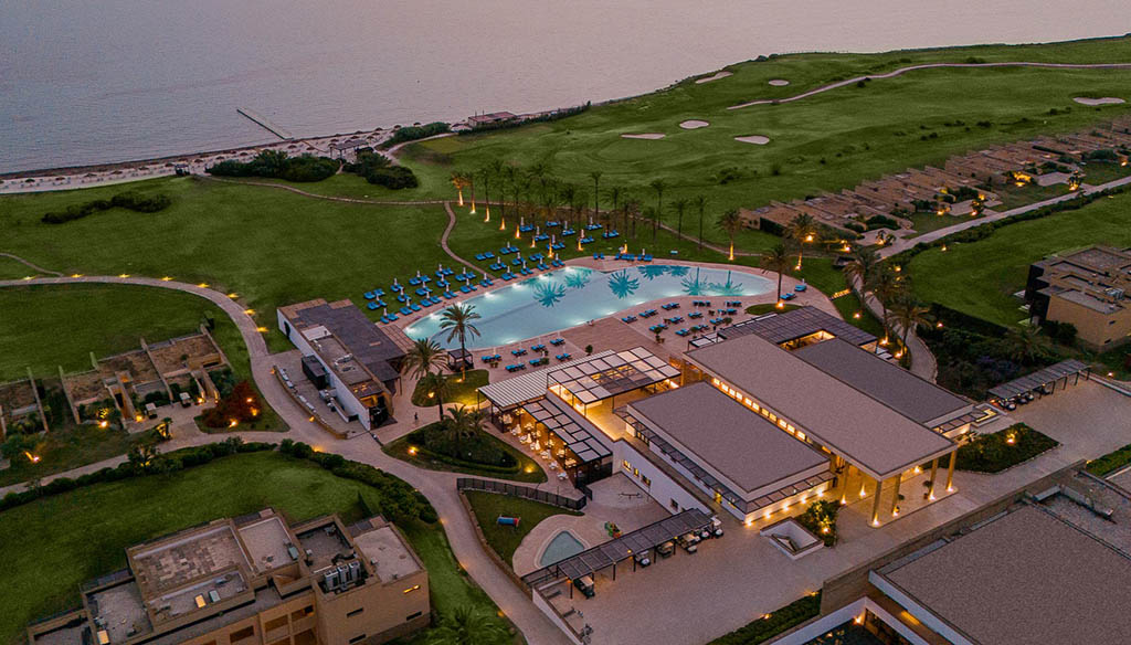 Das Verdura Resort: moderne Architektur trifft auf mediterrane Ruhe. Foto: Verdura Resort