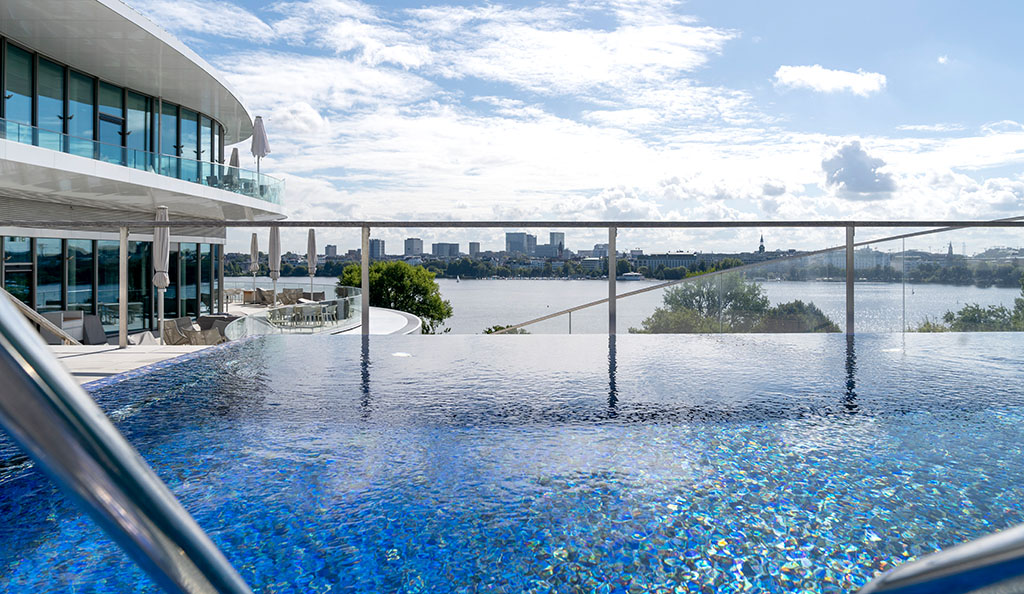 Der Außenpool des Hotels. Foto: The Fontenay