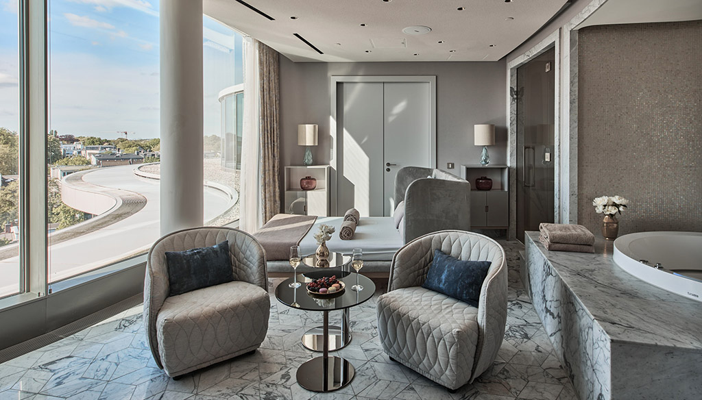 The Fontenay Private Spa Suite. Foto: The Fontenay