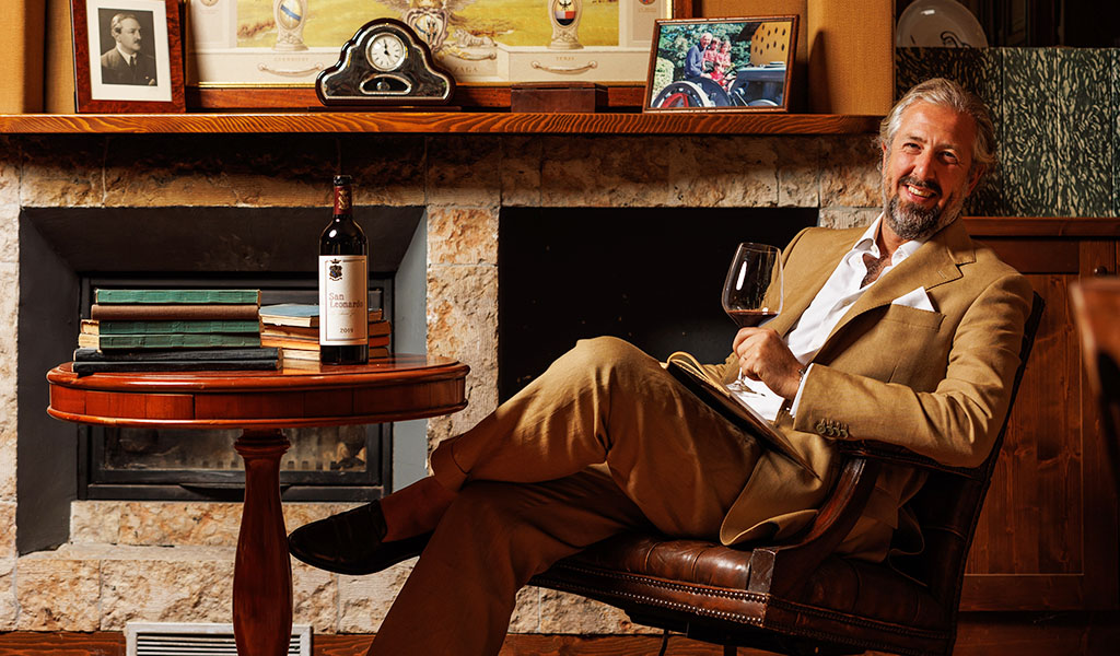 Marchese Anselmo Guerrieri Gonzaga. Foto: Tenuta San Leonardo