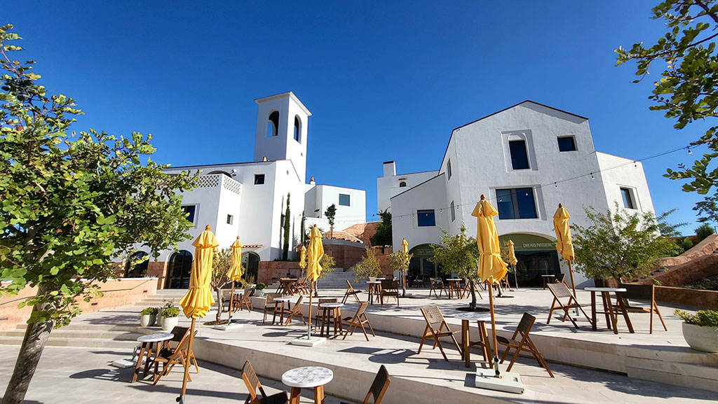Marktplatz im Viceroy Ombria Algarve. Foto: Christian Euler