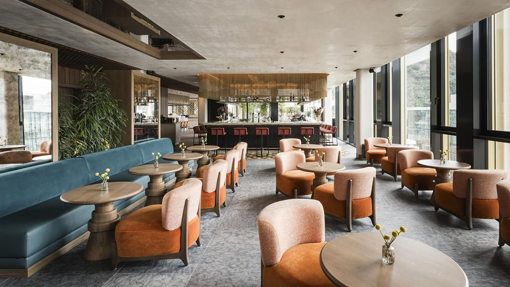 Bar des Hotels. Foto: Falkensteiner Hotel Bozen WaltherPark