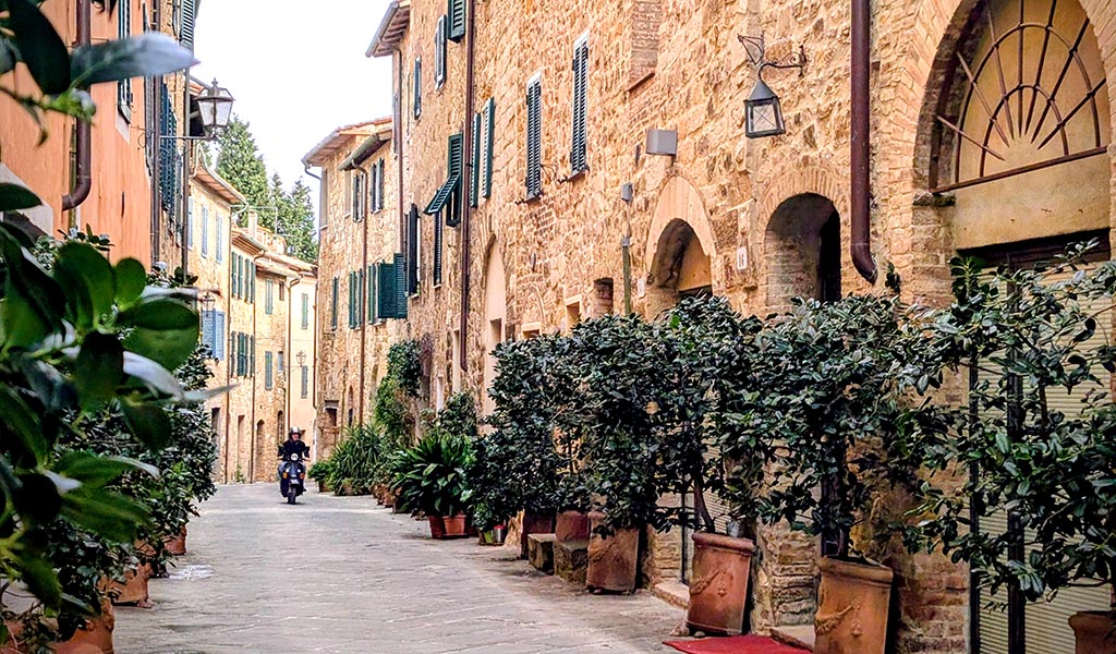 San Quirico d’Orcia. Foto: Carola Faber