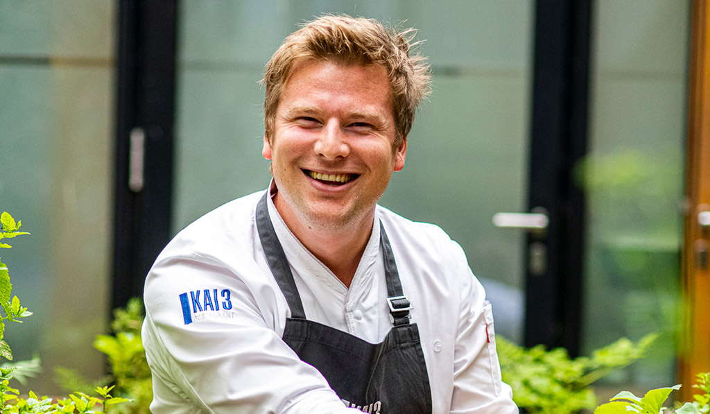 Felix Gabel: steht für kulinarische Aromenprozesse auf höchstem Niveau. Foto: Budersand