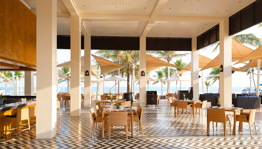 Das Restaurant Al Mina in perfekter Lage. Foto: Minor Hotels