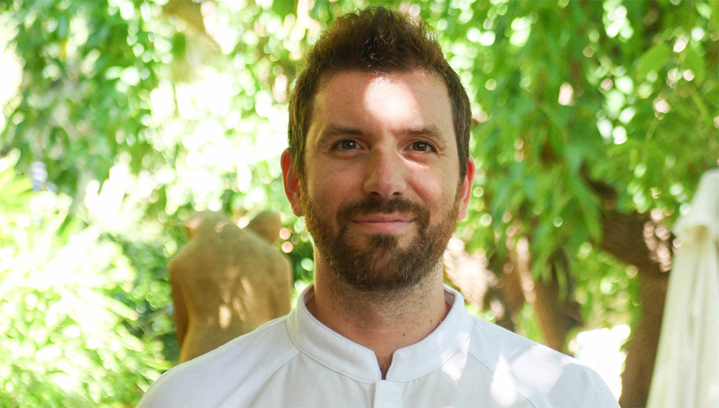 Chef Riccardo Berto im Le Jardin kocht Michelin-Stern verdächtig. Foto: Le Jardin