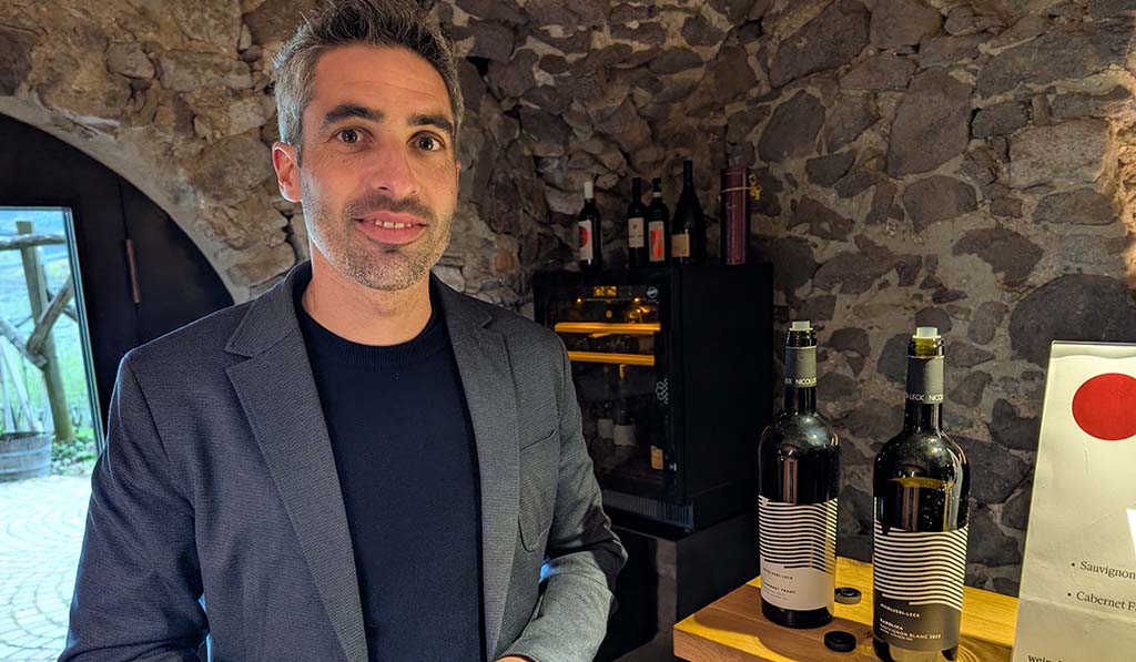 Winzer Jakob Nicolussi. Foto: Carola Faber