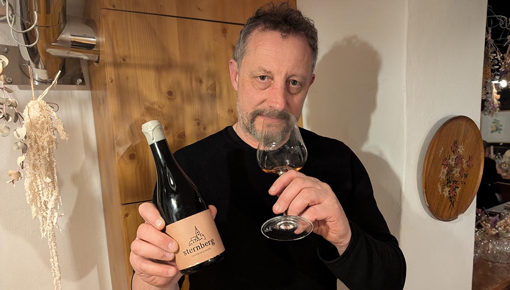 Winzer Alexander Egger. Foto: Carola Faber