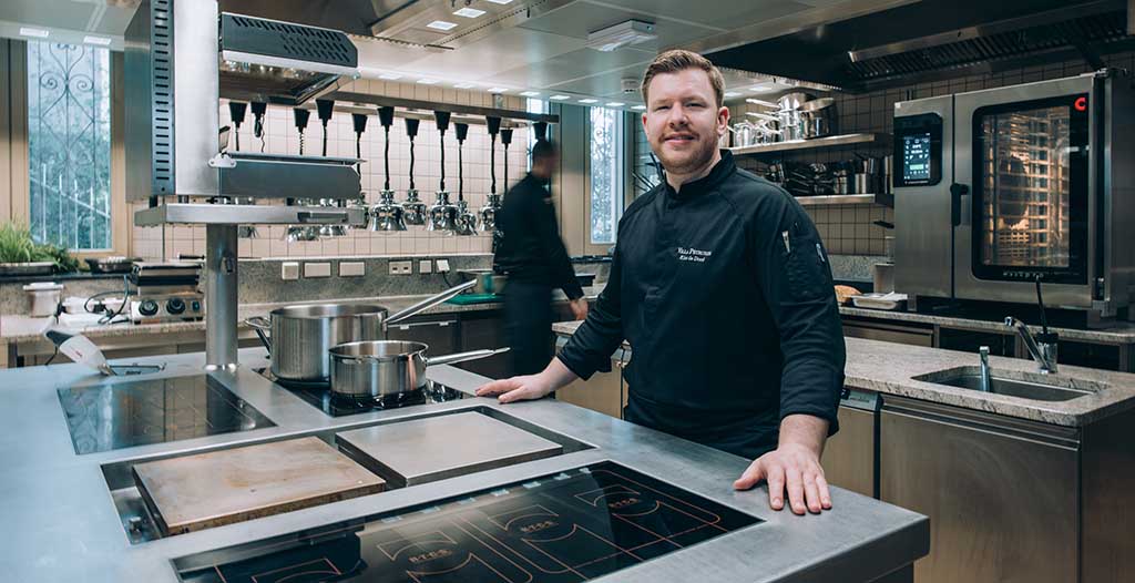 Kim De Dood, Chef des Restaurant Le Lys und dem Ciel Bistro im Luxushotel Villa Pétrusse. Foto: SMadlener
