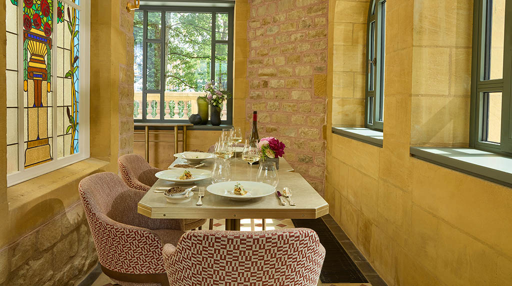 Der Chef’s Table von Kim De Dood im Le Lys – ein sehr besonderer Platz mit vielen Überraschungen. Foto: Gaelle Le Boulicaut