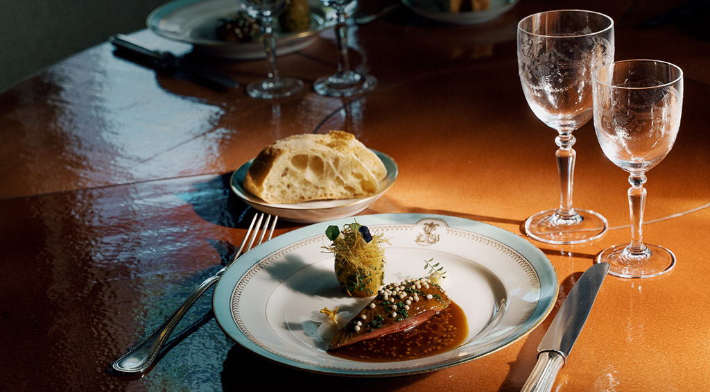 Impression Speise im Le Lys Chef’s Table Kim De Dood. Foto: Amaury Laparra