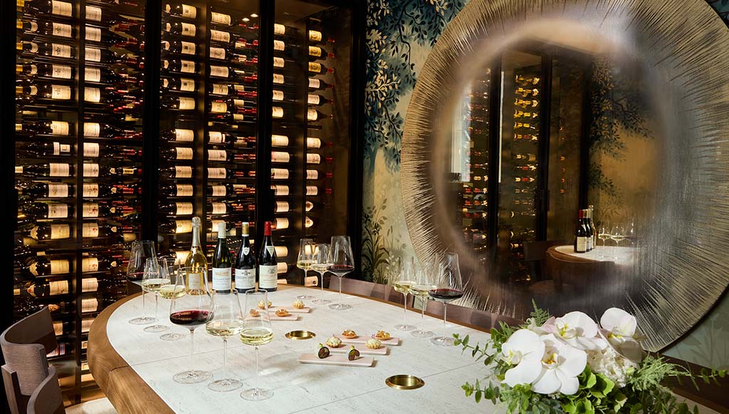 Das „Atelier Du Vin“ der Villa Pétrusse. Foto: Gaelle Le Boulicaut